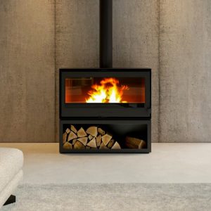 Forge f100 Free Standing Closed Combustion Fireplace