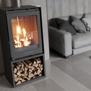 Forge f50 Free Standing Closed Combustion Fireplace